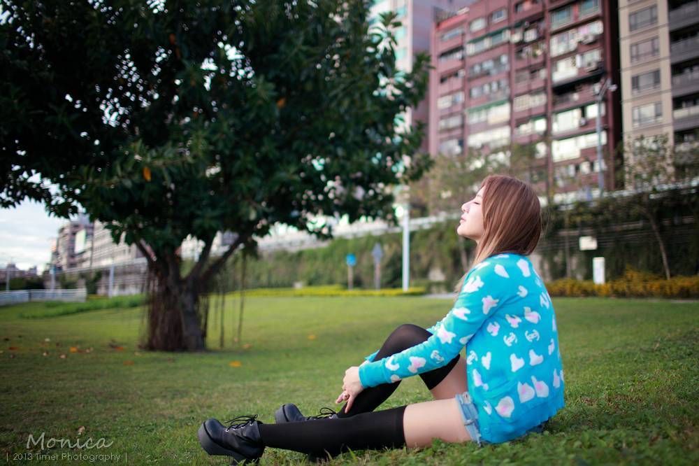 台湾清纯美女-小橘外拍写真 2